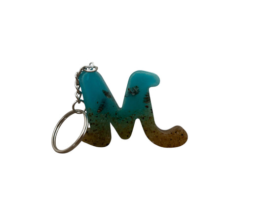 Porte clé effet océan